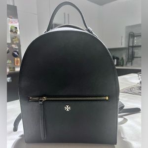 Tory Burch Backpack - Black - Leather